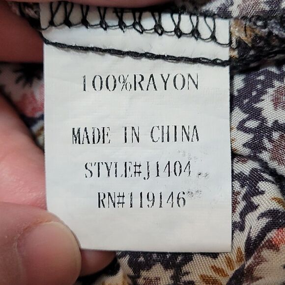 Jodifl woman's small boho tunic dress top - Picture 7 of 8